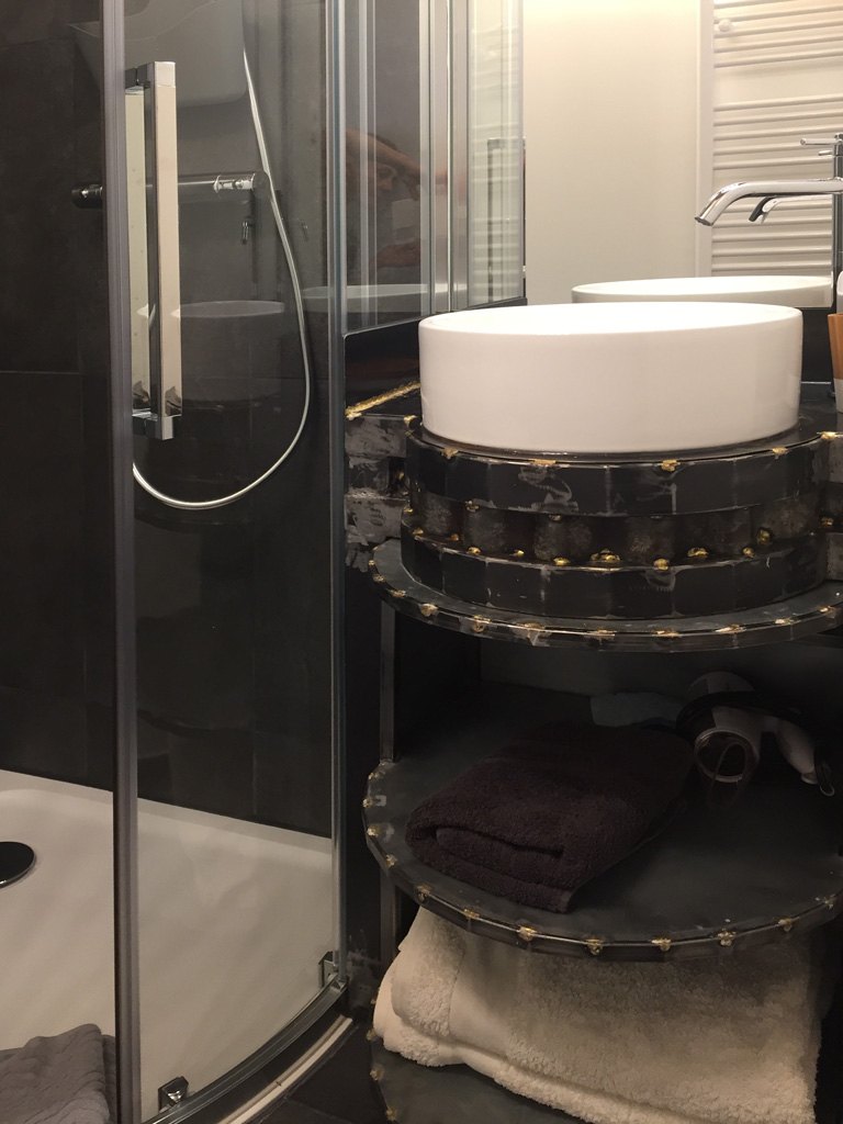 douche meuble sous vasque