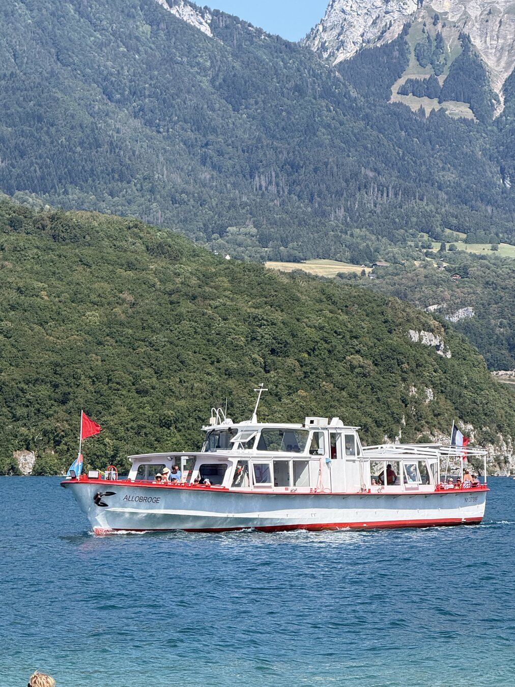 Navette lacustre sur le lac d’Annecy